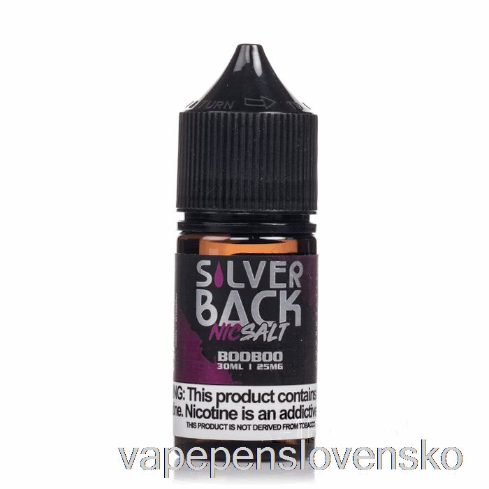 Booboo - Silverback Juice Co. Soli - 30 Ml 25 Mg Vape Cigarety